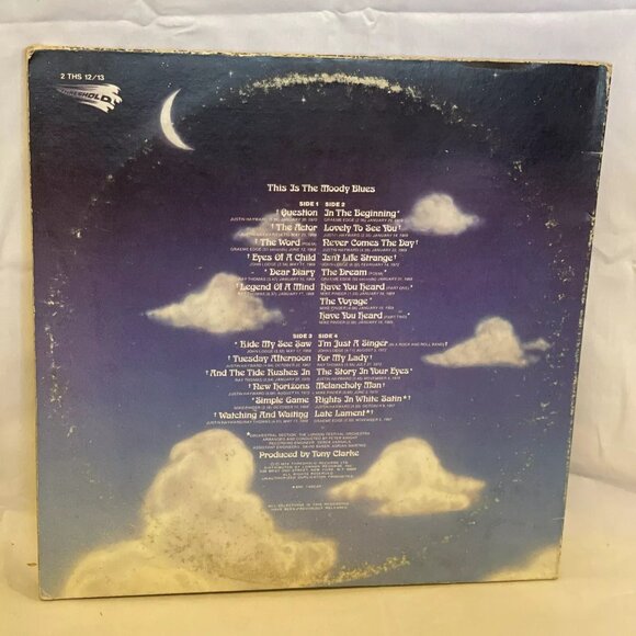 This Is The Moody Blues (Vinyl, 1974, 2x LP) Threshold 2 THS 12 13 VG Album LP - Picture 3 of 11